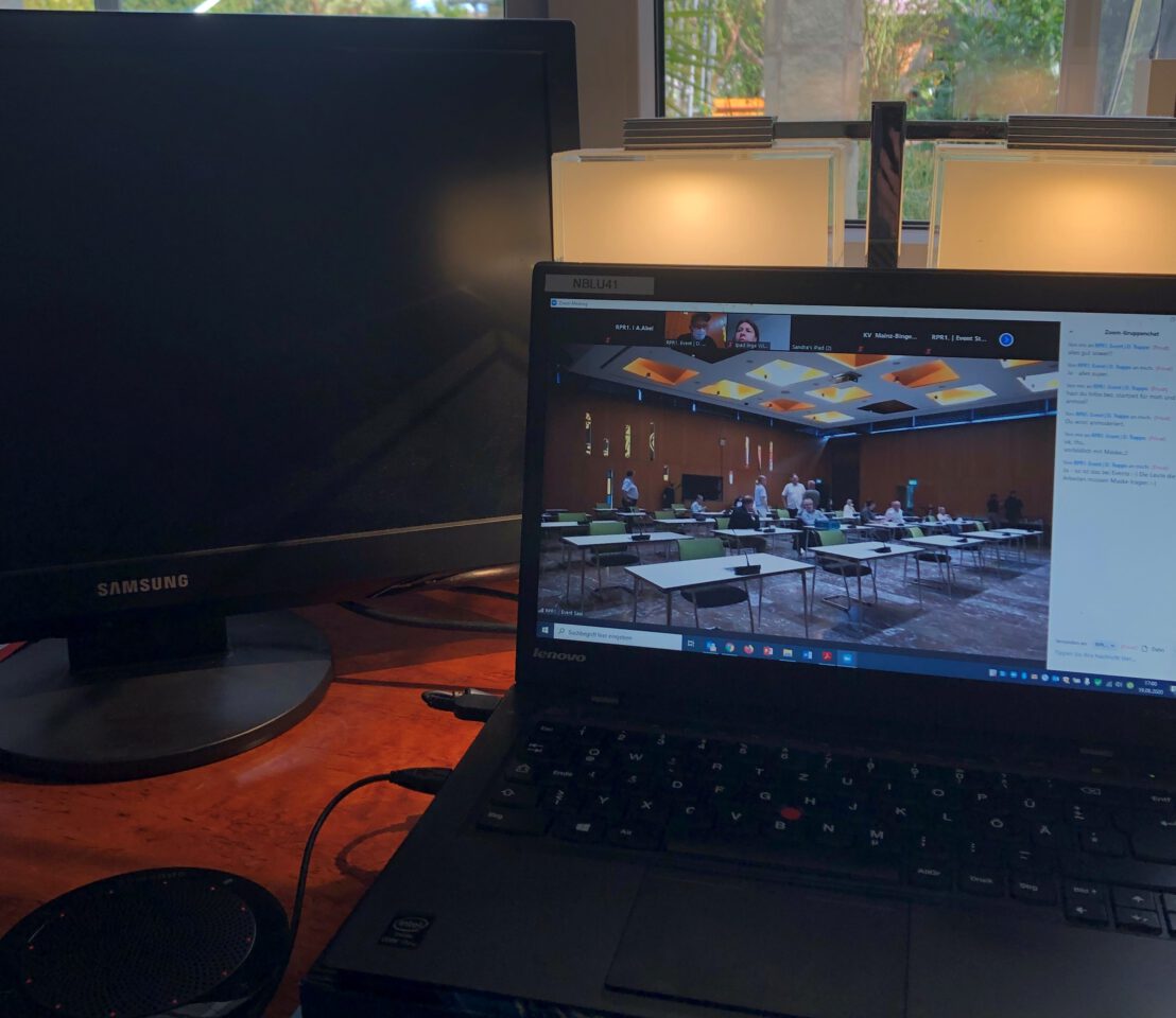 Regionalinitiative Rhein-Nahe-Hunsrück e.V. - Hybride Mitgliederversammlung, zugeschalteter Referent