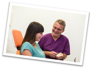 artzt mit patientin
